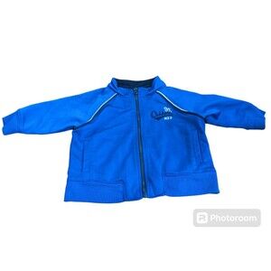 Vintage Baby B'gosh OshKosh 95 MVP  Blue Bomber Baseball  Jacket 12M Team Sports